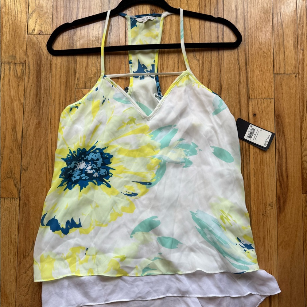 Guess Michaela Ruffle Top